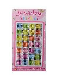 Набор д/творчества Стразы литые для телефона на картонке Jewelry sticker (1461-1/26) (цветные кубики)