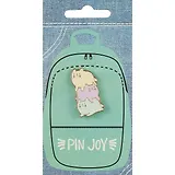 Значок Три цветных котика (металл) (12-08599-021)