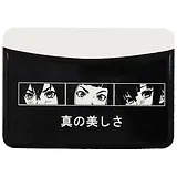 Чехол для карточек горизонтальный Аниме Лица