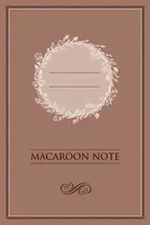 Э.БлокMacaroon.Блокнот с цвет.страницами(шоколад)