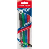Ручки гелевые Erich Krause, R-301 Original Gel Stick, 4 цвета 0,5 мм