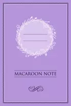 Э.БлокMacaroon.Блокнот с цвет.страницами(лаванда)