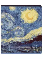 Тетрадь в клетку Эксмо, "Ван Гог. Звездная ночь", 48 листов
