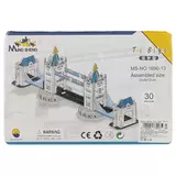 3D-пазл Мельница Tower Bridge  (МС-671D) (11052400) (32 детали) (3+) (упаковка)