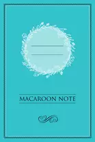 Э.БлокMacaroon.Блокнот с цвет.страницами(мята)