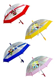 Зонтик "КАРТИНКИ", радиус 48,5 см,п/автомат,в асс.