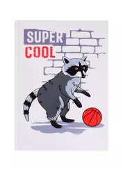 Книга для записей А5 100л "Super Cool 1" 7БЦ, глянц.ламинация, дизайнерск.блок