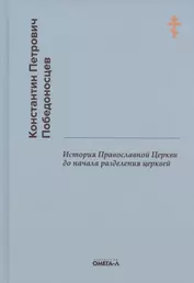 История Православной Церкви до начала разделения церквей (репринтное издание)