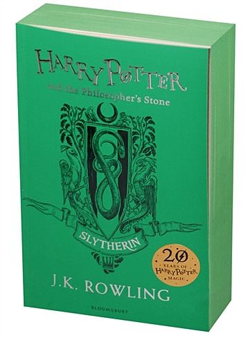 Harry Potter and the Philosopher's Stone - Slytherin Edition Paperback