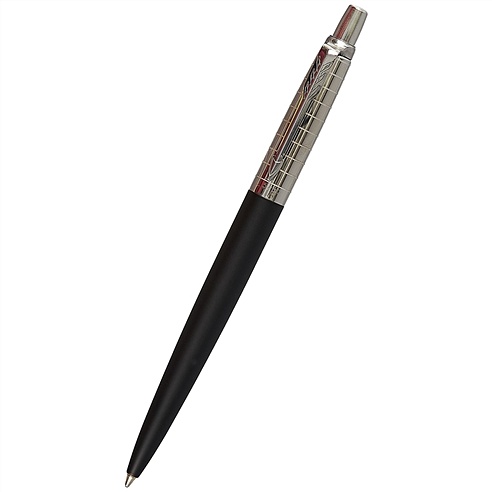 Ручка подарочная шариковая "Jotter Premium Bond Street Black Grid CT", Parker