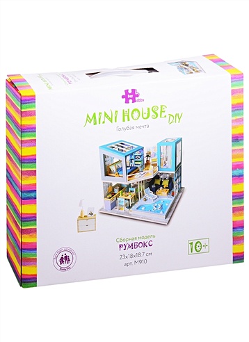 Сборная модель Румбокс Mini House "Голубая мечта"