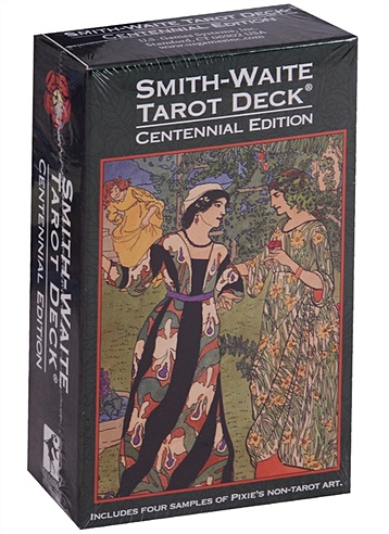 Smit Waite centennial desk Tarot / Таро Уэйта-Смитт включающие 4 карты Памеллы не входящие в Таро (карты + инструкция на английском языке)