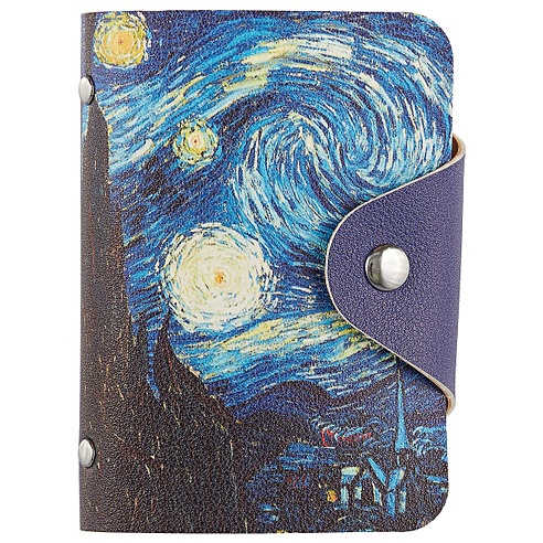 Визитница «Винсент Ван Гог. «Звёздная ночь», 20 карт