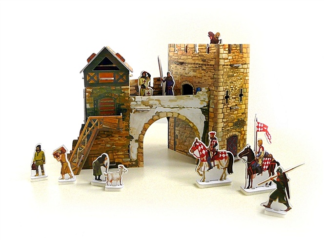 Средневековый город. Старые ворота