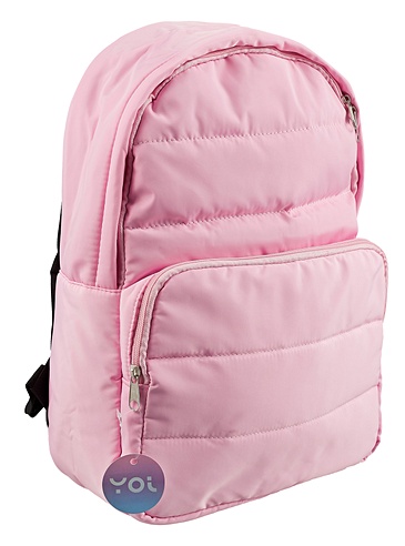 Рюкзак стеганый 39,5*29*13см, розовый