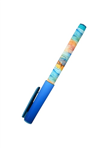 Ручка шариковая синяя "Туман"
