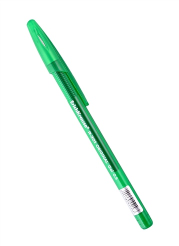 Ручка гелевая зеленая "R-301 Original Gel Stick" 0,5мм, ErichKrause