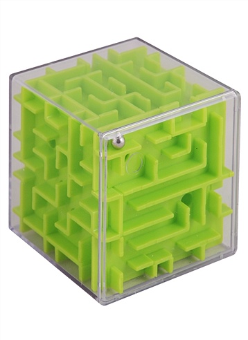 3Д Куб-лабиринт малый, 6 см