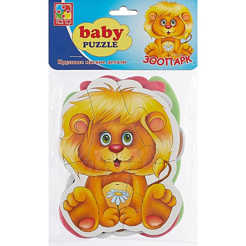 Мягкие пазлы Baby puzzle "Зоопарк"