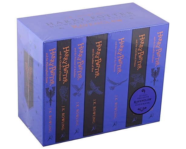 Harry Potter Ravenclaw House Editions Paperback Box Set (комплект из 7 книг)