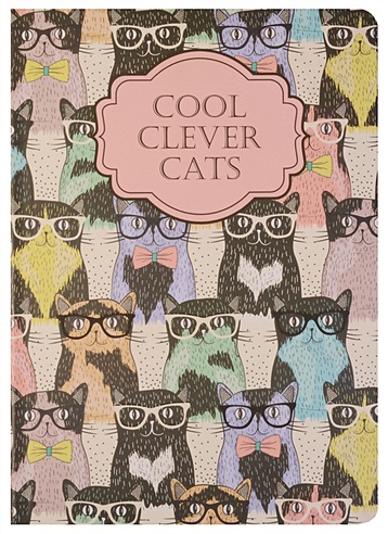 Блокнот "Cool Clever Cats"