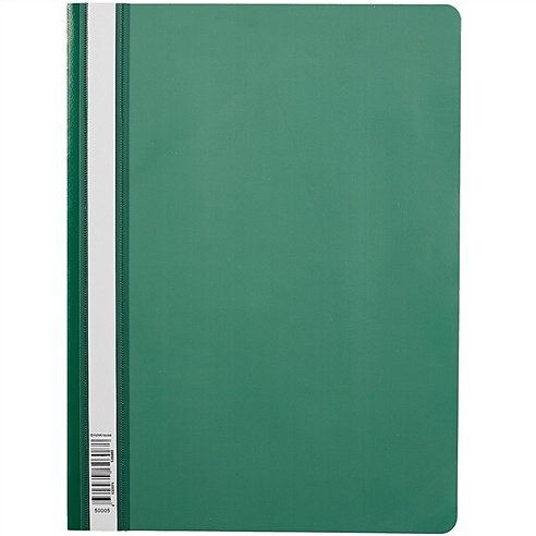 Папка-скоросшиватель А4 "Fizzy Classic" пластик, зеленый, Erich Krause