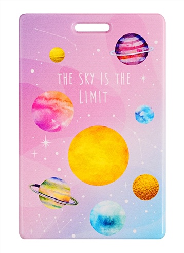 Чехол для карточек "Космос. The sky is the limit"