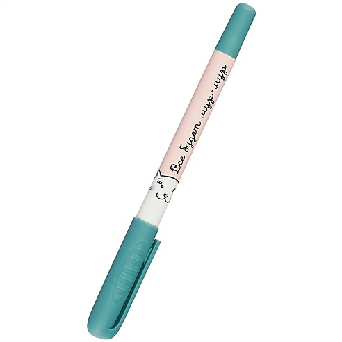 Ручка шариковая синяя "Mur-Mur" зеленый, 0,7 мм