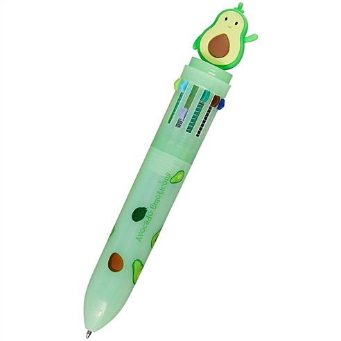 Ручка шариковая автоматическая "Avocado", 12 цветов