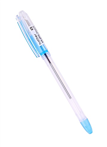 Ручка шариковая синяя "K-9" 0,4мм, Hatber