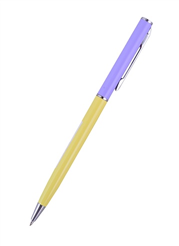 Ручка подарочная шариковая синяя "Double color", ассорти