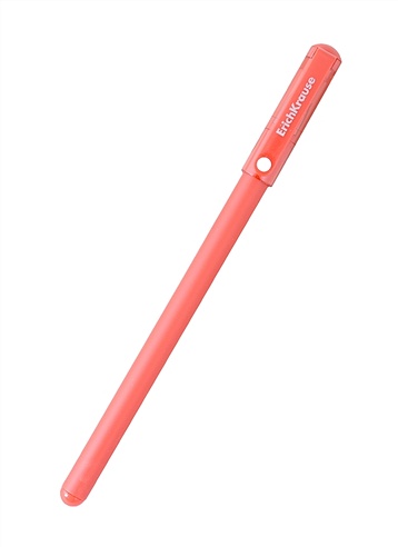 Ручка гелевая Erich Krause, G-SOFT 0,38мм красная 39432