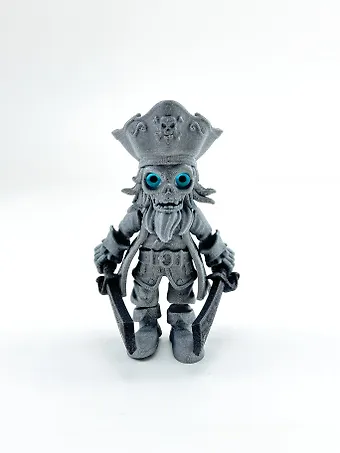 Фигурка 3D Скелет пирата Стид (22007999) (7х12)