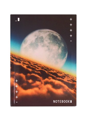 Книга для записей А5 80л кл. Лунная соната интегр.переплет, глянц.ламинация