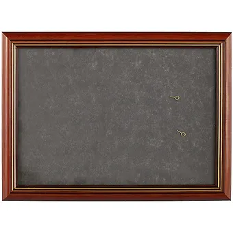 Рама 21*30 пластиковая, цв. Коричневый, со стеклом, Двуреченский
