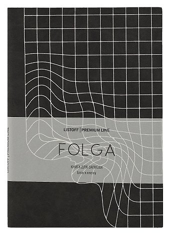 Книга для записей А5 80л кл. "FOLGA. 2" иск.кожа, тиснение серебр.фольгой, ляссе