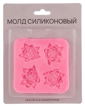 Силиконовый молд Цветы 1