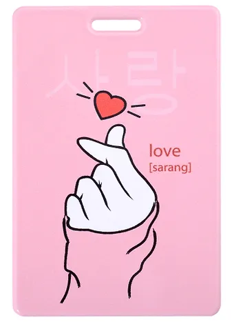 Чехол для карточек Жест любви Саранг