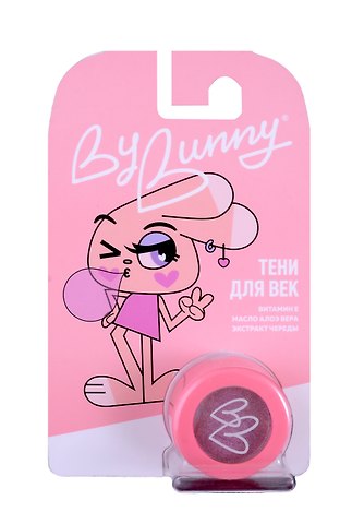 By Bunny Тени для век (сиреневый глиттер) (BB047)