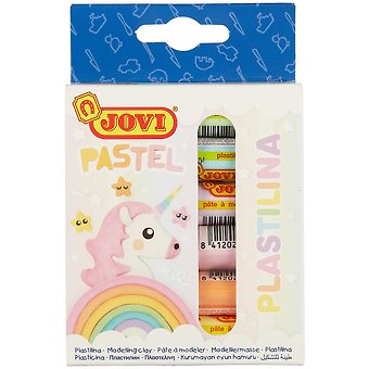 Пластилин «Jovi pastel», 6 цветов, 90 гр