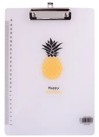 Планшет А4 Фрукты пластик, ассорти