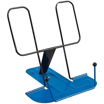 Подставка для книг Глобус, металлическая, синяя