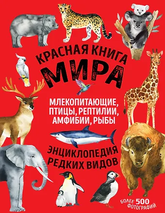 Дмитрий Александрович Лукашанец, Екатерина Михайловна Лукашанец Красная книга мира: млекопитающие, птицы, рептилии, амфибии, рыбы