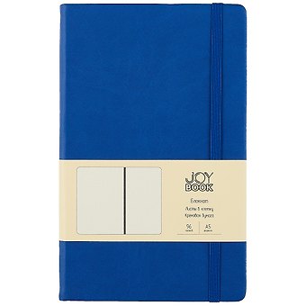 Книга для записей А5 96л кл. Joy Book. Ночное небо иск.кожа, тв.переплет, ляссе, резинка, инд.уп.
