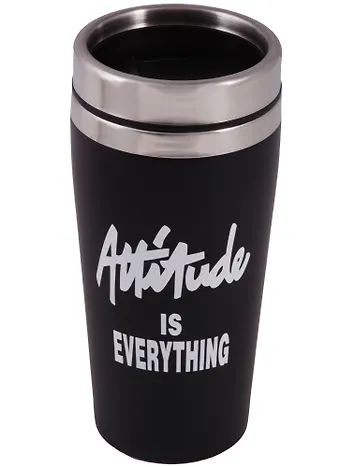 Термостакан Attitude 400мл (пластик) 12-06646-black 2