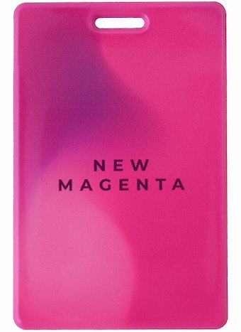 Чехол для карточек вертикальный Monochrome New Magenta