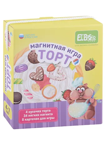 Магнитная игра Торт