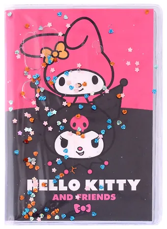 Записная книжка Kuromi-2, А6, клетка, 56 листов