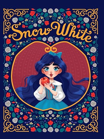 Вильгельм Гримм, Якоб Гримм Snow White (Белоснежка, офсет, 217х280)