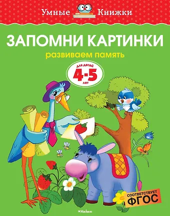 Ольга Николаевна Земцова Запомни картинки (4-5 лет)